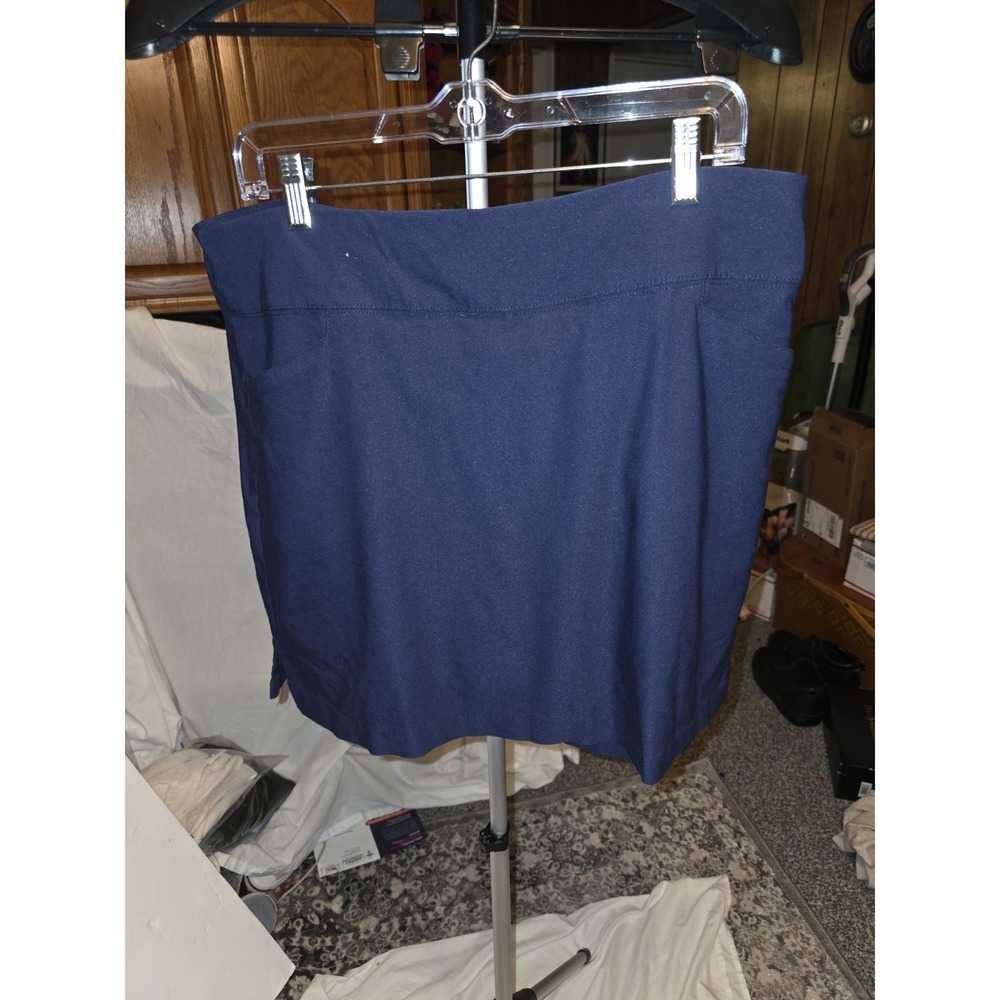 Lady Hagen Navy Blue Golf Skort